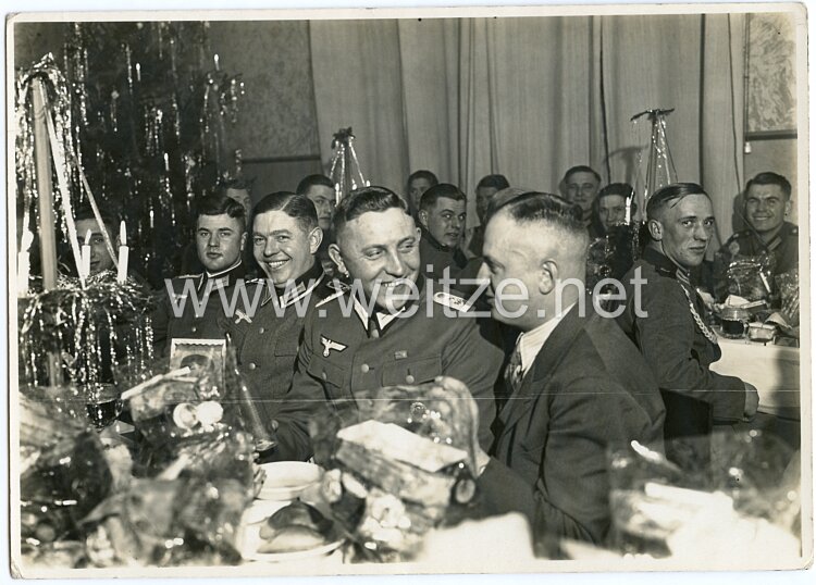 Wehrmacht Pressefoto, Wachregiment Berlin bei der Weihnachtsfeier 1937