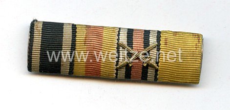 Bandspange eines badischen Veteranen des 1. Weltkriegs 