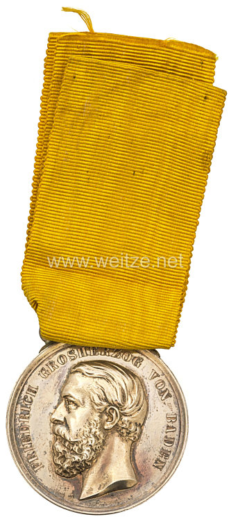 Baden Große silberne Verdienstmedaille 1882-1908