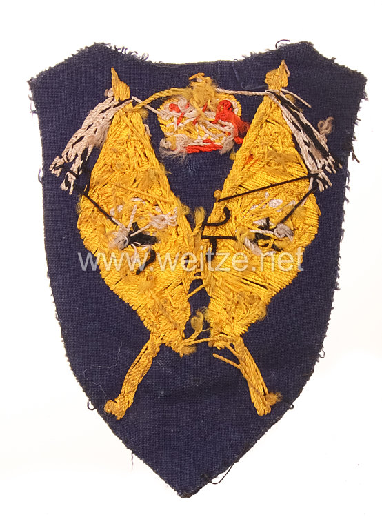 Preußen Ärmelabzeichens für Fahnenträger der Infanterie für nicht-preußische Kontingente innerhalb der preußischen Armee Bild 2