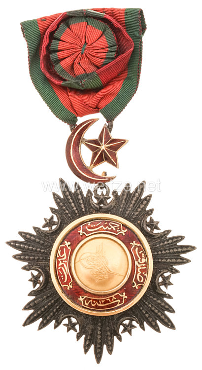 Osmanisches Reich Medjijeh-Orden Offizierskreuz