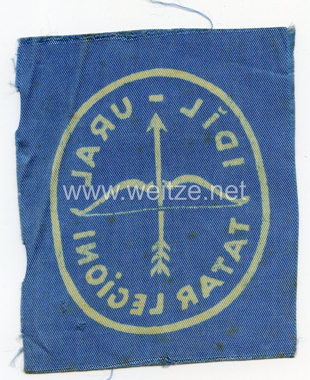 Wehrmacht Heer Ärmelschild für Freiwillige der "Idel-Ural Tatar Legion" Bild 2