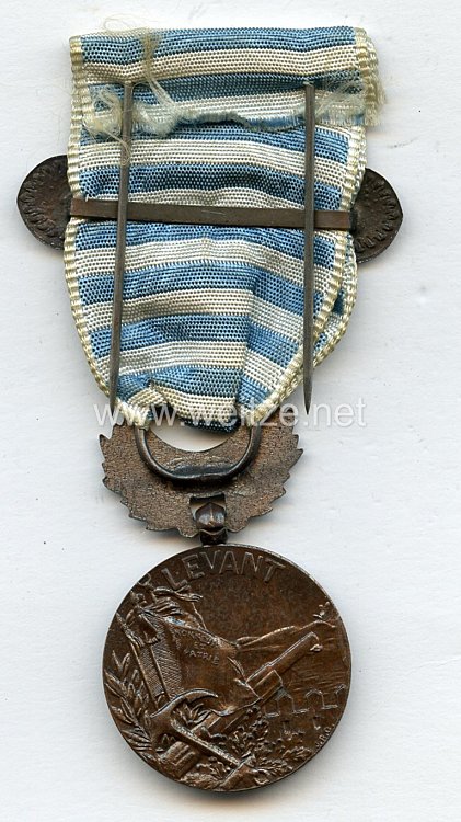 Freies Frankreich "Médaille commémorative de Syrie-Cilicie" mit Spange "Levant" Bild 2