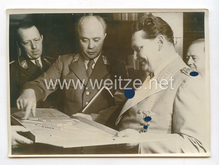 3. Reich Pressefoto: Reichsmarschall Hermann Göring empfing zahlreiche Gebrutstagsgratulannten