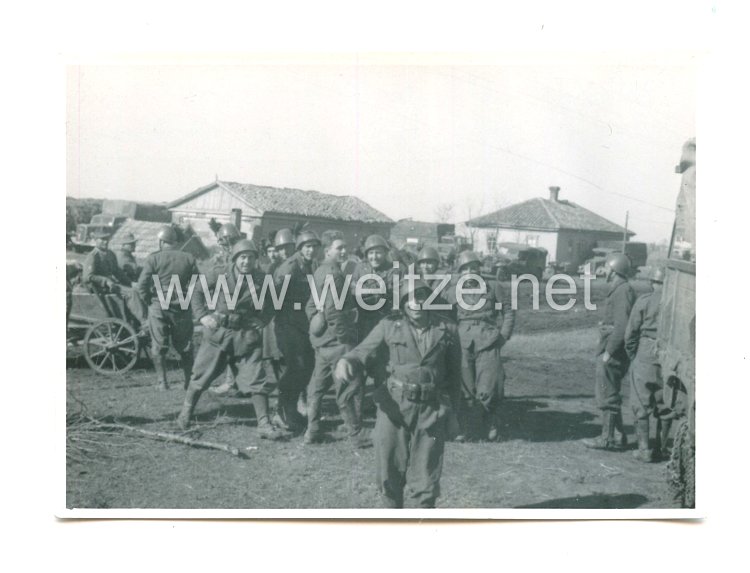 Wehrmacht Foto, italienische Soldaten