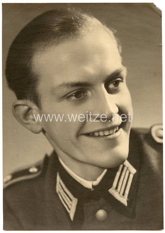 Wehrmacht Portraitfoto eines Unteroffizier
