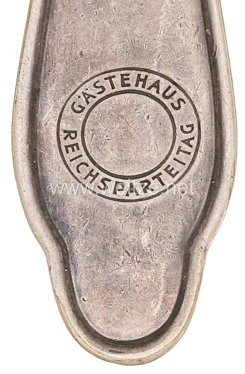 III. Reich / NSDAP - Besteck aus dem Gästehaus beim Reichsparteitag - Esslöffel Bild 2