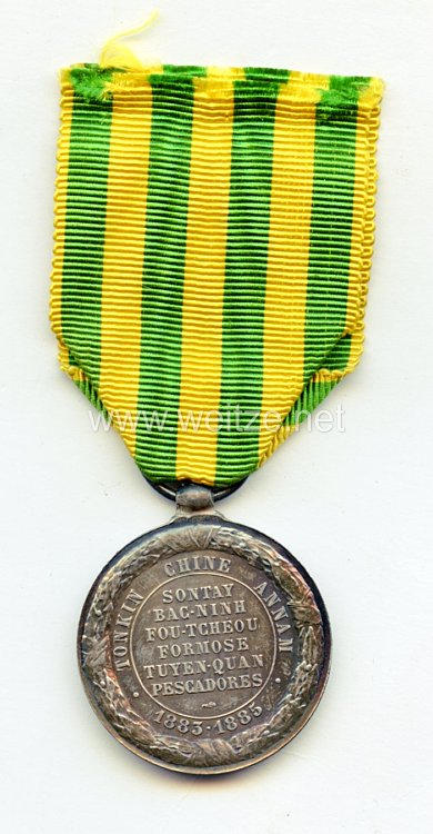 Frankreich "Médaille Tonkin Chine Annam, 1883 -1885" Bild 2