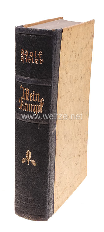 Mein Kampf - Hochzeitsausgabe von 1942  691. -  433695. Auflage,