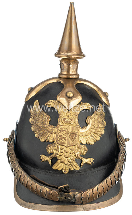 Schleswig-Holstein - Helm Modell 1848 für Mannschaften der Infanterie Bild 2