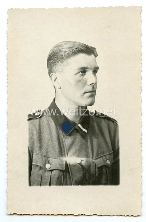Waffen-SS Portraitfoto, SS-Rottenführer in der SS-Division 