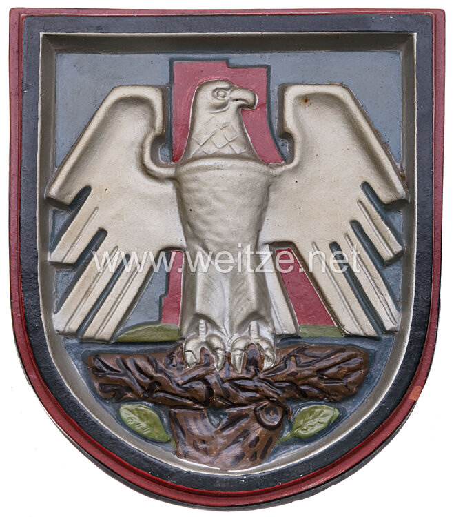 Luftwaffe Nichttragbarer Ehrenplakette des Seefliegerhorst Kiel-Holtenau Bild 2