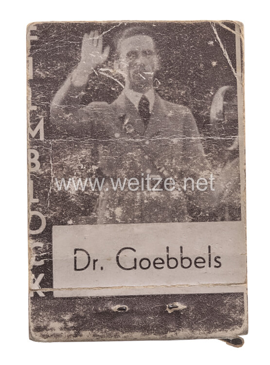 III. Reich - Daumenkino " Dr. Goebbels "