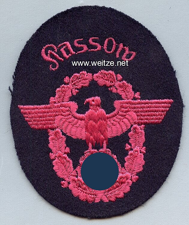 III. Reich Feuerwehr Ärmeladler " Kassow "