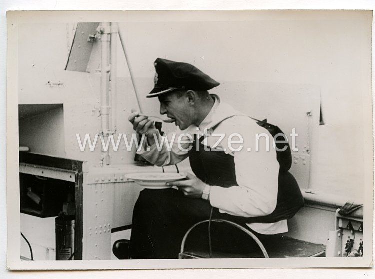 Kriegsmarine Pressefoto, "Bereitsein" heisst die Parole 6.7.1940