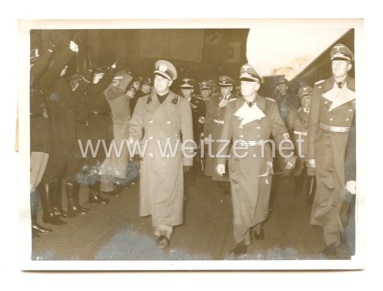 3. Reich Pressefoto: italienischer Außenminister Graf Ciano in Berlin