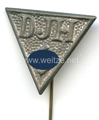 Deutsches Jugendherbergswerk ( DJH ) - Mitgliedsabzeichen 3. Form ( mit Hakenkreuz )