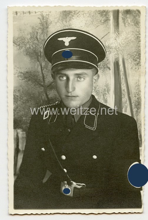 Allgemeine-SS Portraitfoto, SS-Mann des Sicherheitsdienst (SD)