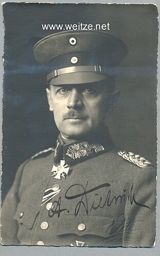 Weimarer Republik / Deutsches Reich, General Friedrich Postkarte, 139 x 89 mm.