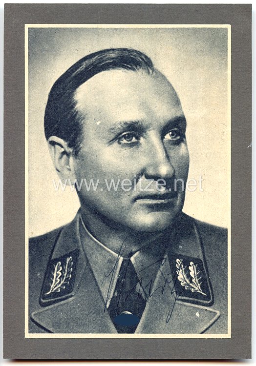 III. Reich - Originalunterschrift von Emil Stürtz, Gauleiter von Kurmark