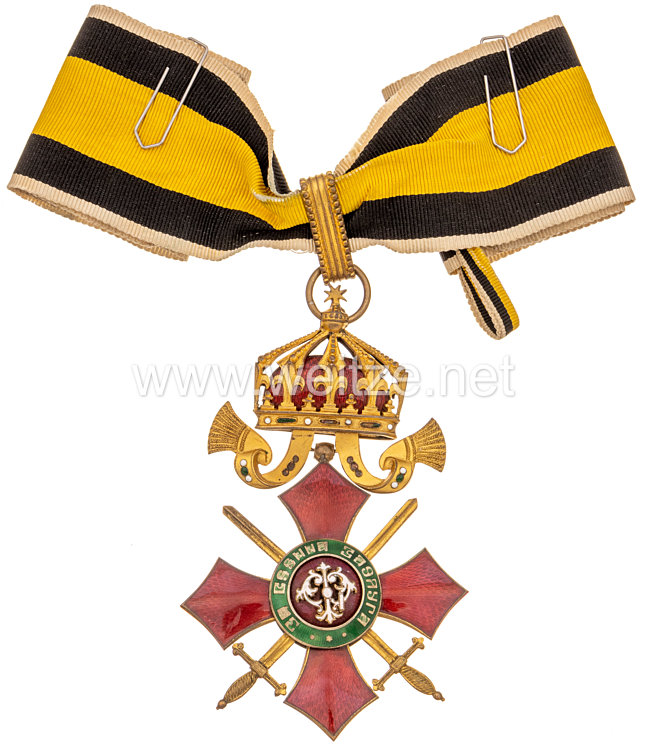 Bulgarien Großoffizierskreuz zum Militärverdienst-Orden
