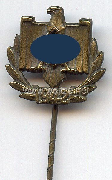 Nationalsozialistischer Reichsbund für Leibesübungen ( NSRL ) - Leistungsabzeichen in Bronze mit Jahreszahl "1942"