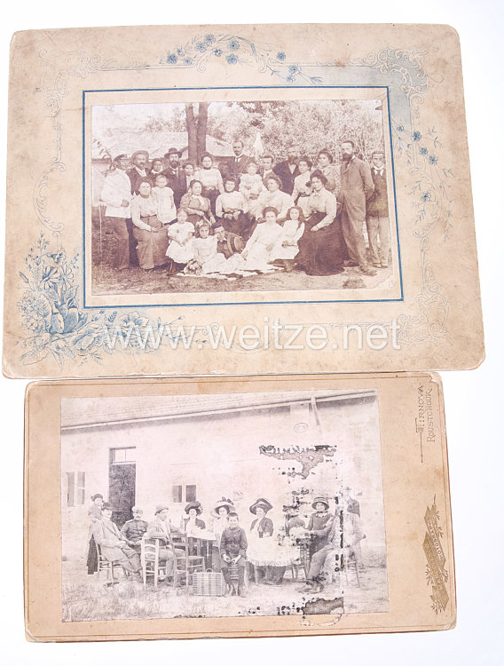 Deutsches Kaiserreich Fotos, Deutsche Familie bei Roustchouk in Bulgarien