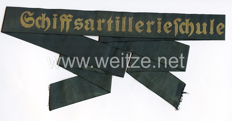 Mützenband "Schiffsartillerieschule"