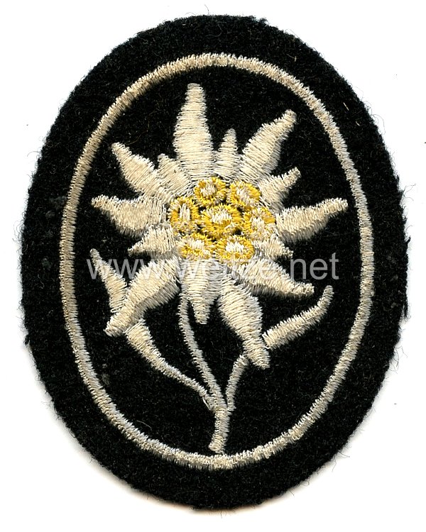 Waffen-SS Ärmelabzeichen für Gebirgsjäger Bild 2