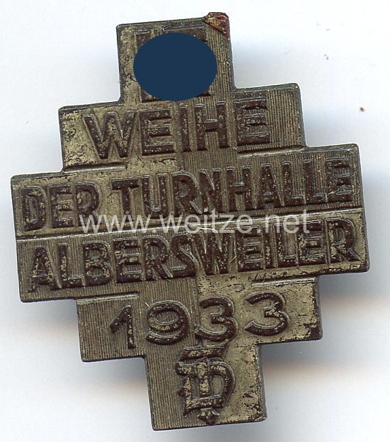 III. Reich - Weihe der Turnhalle Albersweiler 1933