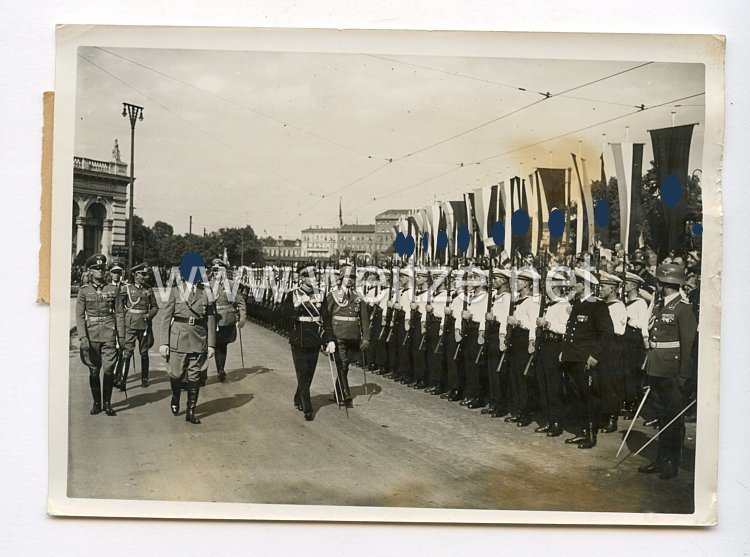 III. Reich Pressefoto. Ankunft des Prinzregent Paul von Jugoslawischen in Berlin. 1.6.1939.