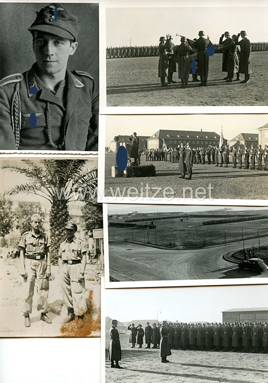 Luftwaffe Fotos, Soldat in Neapel 1943 und später Unteroffizier