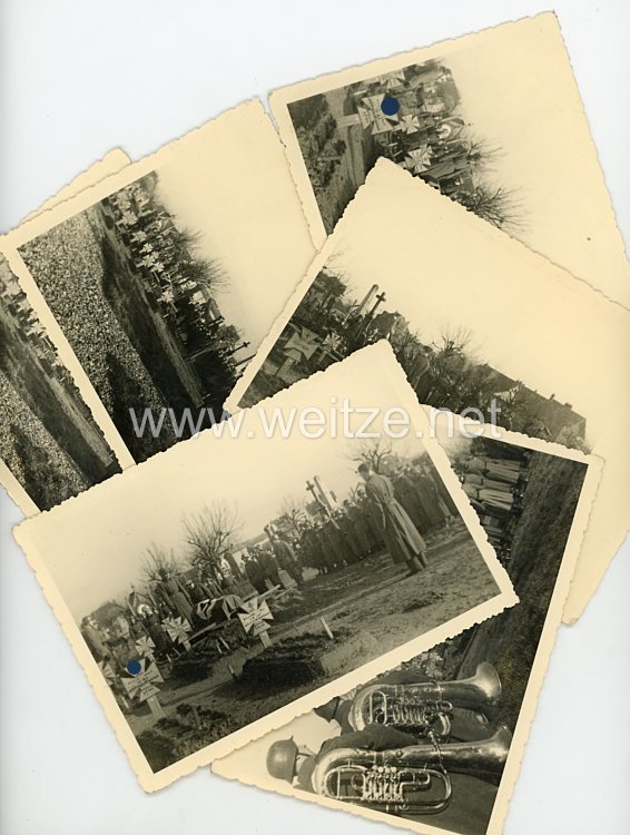 Wehrmacht Fotogruppe, Beerdigung eines Soldaten