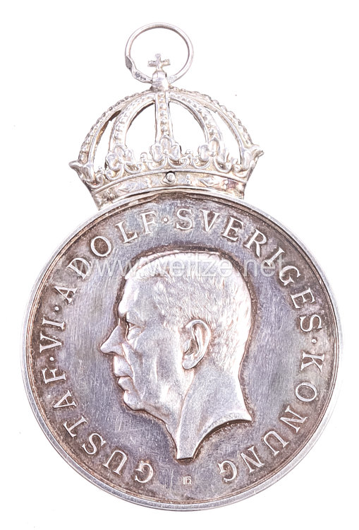 Königreich Schweden Verdienstmedaille Gustaf VI Adolf Sveriges
