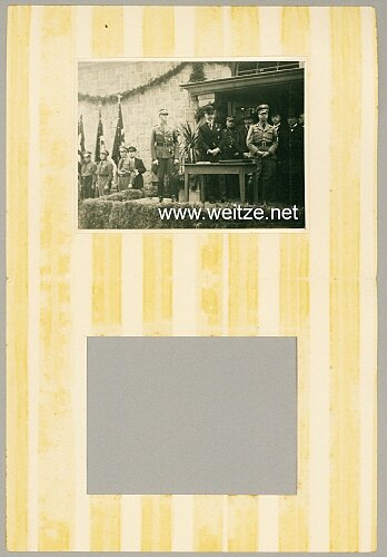 III. Reich - Originalunterschrift von Chef des Stabes der S.A. Viktor Lutze Bild 2