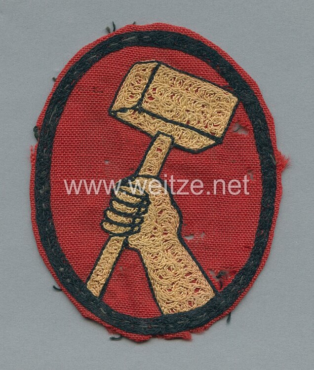 Sporthemd - Emblem eines Sozialistischen oder Kommunistischen Verband der 30er Jahre.