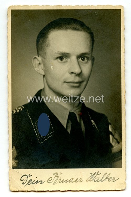 SS-Verfügungstruppe Portraitfoto, SS-Rottenführer und Spielmann der SS-Standarte 1 „Deutschland“