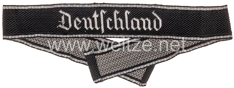 SS-Verfügungstruppe Ärmelband für Führer im SS-Regiment 1 "Deutschland"