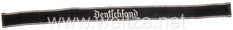 SS-Verfügungstruppe Ärmelband für Führer im SS-Regiment 1 "Deutschland" Bild 2