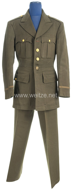 USA World War 2: Winter Service Uniform for an Officer  Bild 2