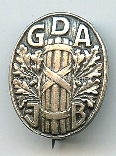 Jugendbund im Gewerkschaftsbund der Angestellten ( GdAJB ) - Mitgliedsabzeichen
