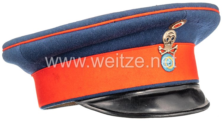 Braunschweig Schirmmütze für einen Unteroffizier im Braunschweigischen Infanterie-Regiment Nr. 92 