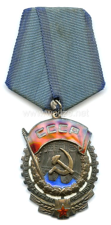 Sowjetunion Orden des Roten Arbeiterbanners