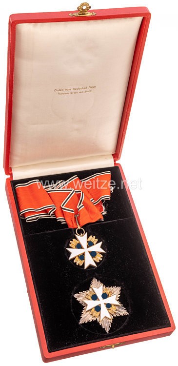 Deutscher Adlerorden Verdienstkreuz mit Stern - 1. Modell 1937-1939