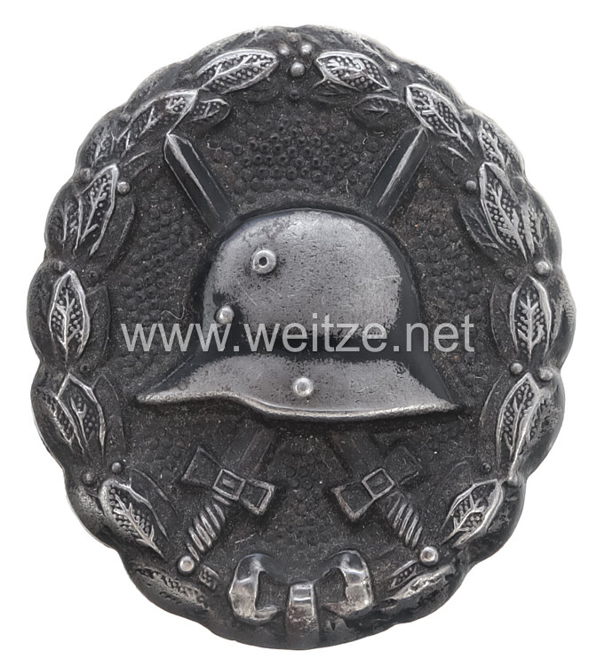 1. Weltkrieg Verwundetenabzeichen 1918 in Schwarz 