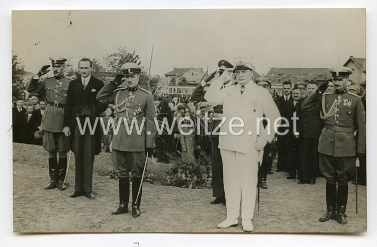 III. Reich Pressefoto, Hermann Göring und bulgarische Offiziere