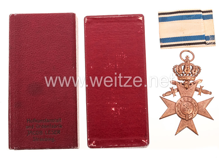 Bayern Militär-Verdienst-Kreuz 3. Klasse mit Krone und Schwertern Bild 2