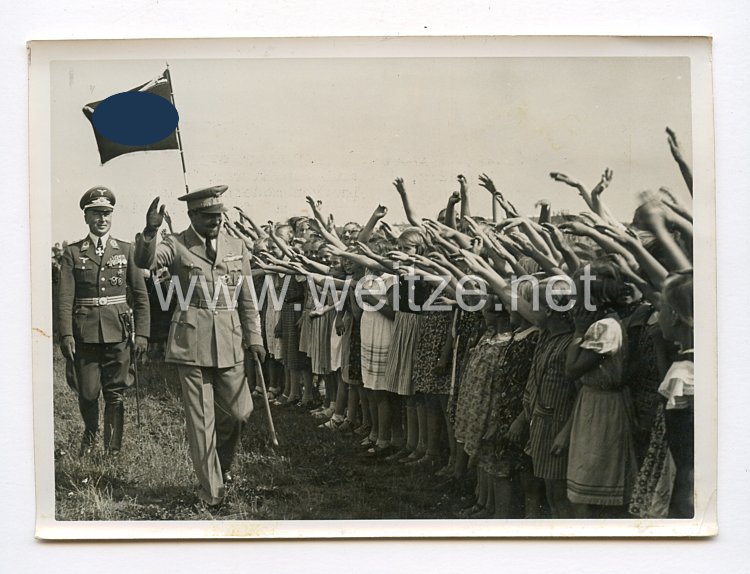 III. Reich Pressefoto. Marschall Balbo fliegt zum Führer. 13.8.1938.