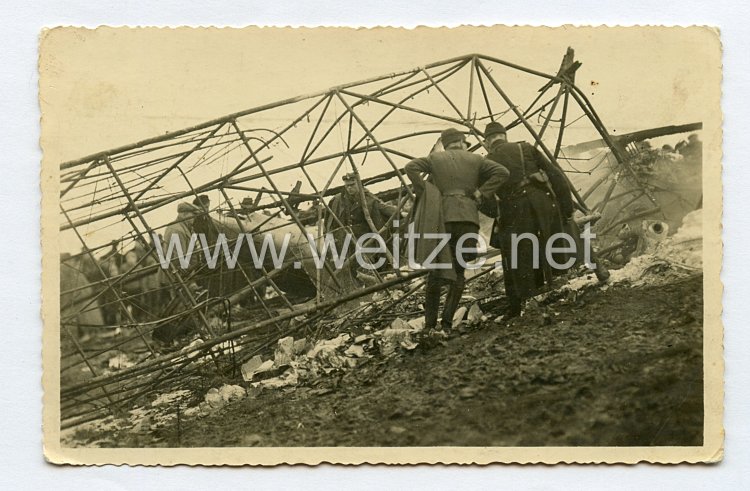 Luftwaffe Foto, Abgestürztes Flugzeug