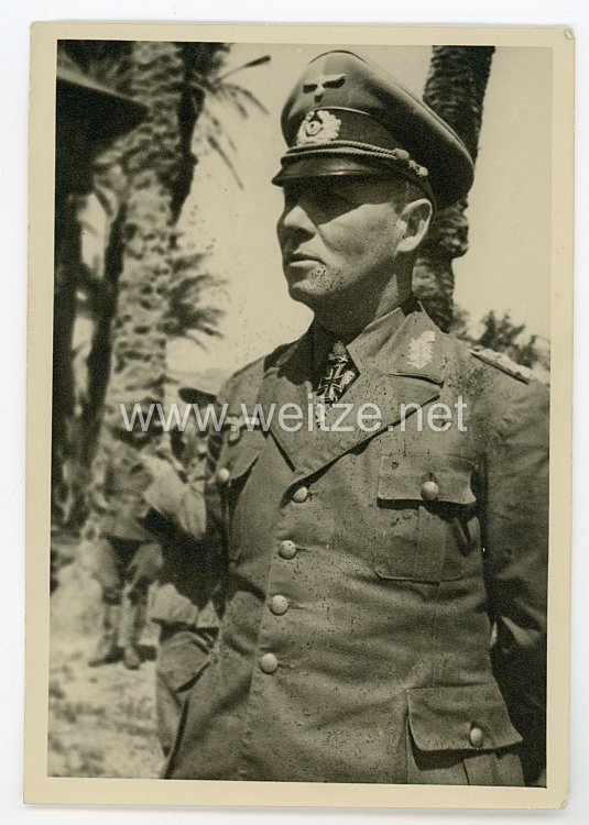 Wehrmacht Heer Foto, Generalfeldmarschall Erwin Rommel